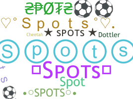 الاسم المستعار - Spots