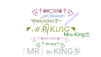 الاسم المستعار - MrKing