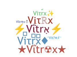 الاسم المستعار - Vitrx