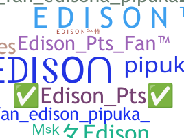 الاسم المستعار - EdisonPts