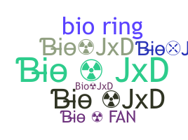 الاسم المستعار - BioJxD