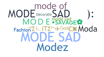 الاسم المستعار - Mode