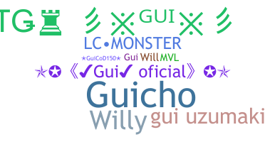 الاسم المستعار - GUI