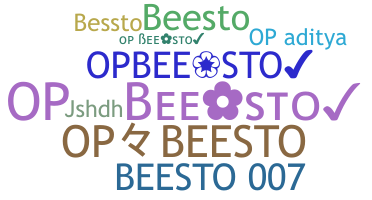 الاسم المستعار - OPBEESTO