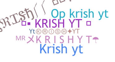 الاسم المستعار - KrishYT