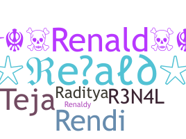 الاسم المستعار - Renald
