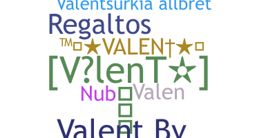 الاسم المستعار - Valent