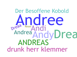 الاسم المستعار - Andreas