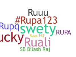 الاسم المستعار - Rupa