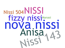 الاسم المستعار - Nissi