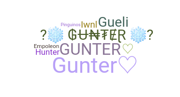 الاسم المستعار - Gunter