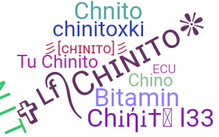الاسم المستعار - Chinito