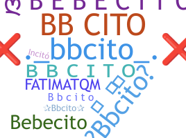 الاسم المستعار - Bbcito