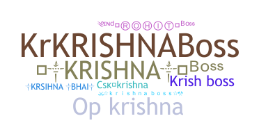 الاسم المستعار - KrishnaBoss