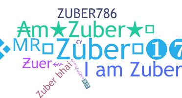 الاسم المستعار - Zuber