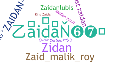 الاسم المستعار - Zaidan