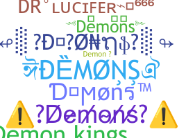 الاسم المستعار - Demons