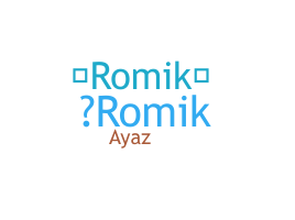 الاسم المستعار - romik