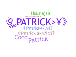 الاسم المستعار - Patrick47lol