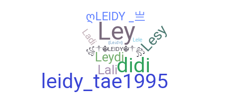 الاسم المستعار - Leidy