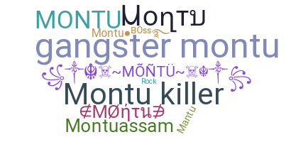 الاسم المستعار - Montu