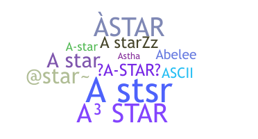 الاسم المستعار - Astar