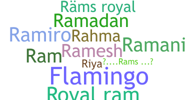 الاسم المستعار - Rams