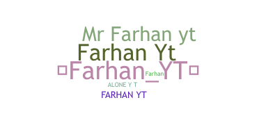 الاسم المستعار - Farhanyt