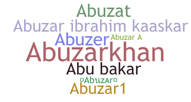 الاسم المستعار - Abuzar