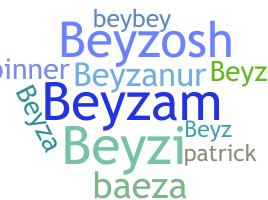 الاسم المستعار - beyza