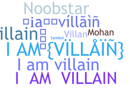 الاسم المستعار - iamvillain