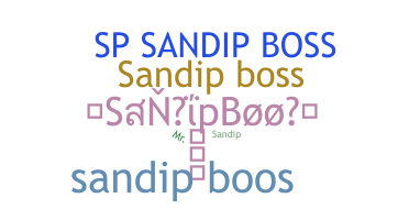 الاسم المستعار - SandipBoos