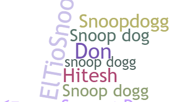 الاسم المستعار - snoopdogg