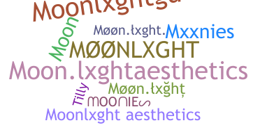 الاسم المستعار - moonlxght