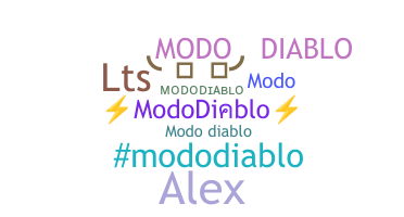 الاسم المستعار - ModoDiablo
