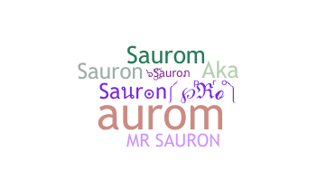الاسم المستعار - sauron