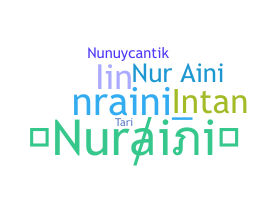 الاسم المستعار - Nuraini