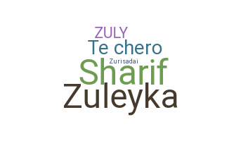 الاسم المستعار - Zuly
