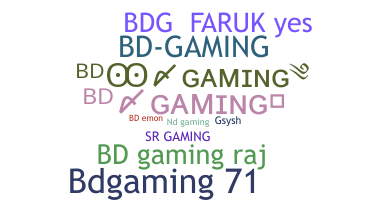الاسم المستعار - BDGaming