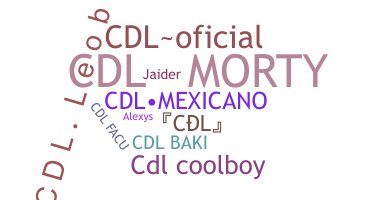 الاسم المستعار - CDL