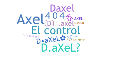 الاسم المستعار - DAxel