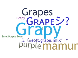 الاسم المستعار - Grape