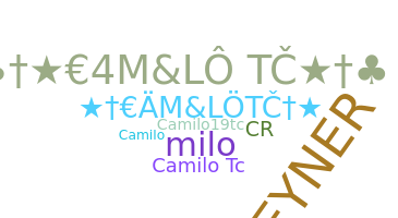 الاسم المستعار - CamiloTc