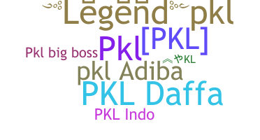 الاسم المستعار - PKL