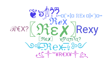 الاسم المستعار - REX