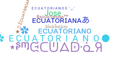 الاسم المستعار - ecuatoriano