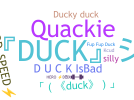 الاسم المستعار - duck