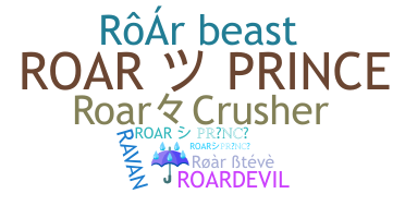 الاسم المستعار - roar
