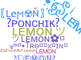 الاسم المستعار - Lemon