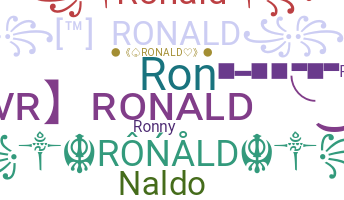 الاسم المستعار - Ronald